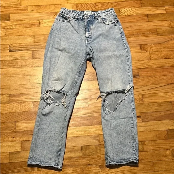 Abercrombie and Fitch - Curve Love - The Dad High Rise. Size 30/10R. - Picture 1 of 6